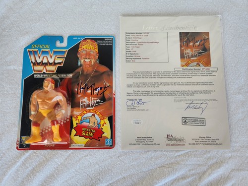 Hulk hogan wwf signed series - hogan, 5