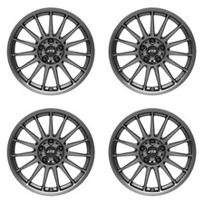 4 Cerchi ATS StreetRallye 6.0Jx15 ET43 5x112 GREY per VOLKSWAGEN Golf Caddy Cros