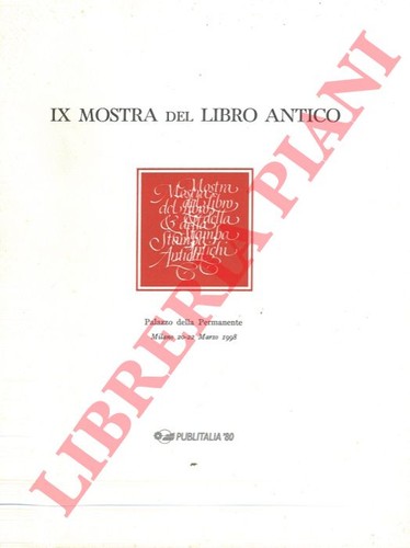 Mostra del libro antico - ix,