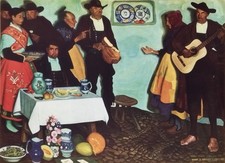 Antica stampa colori - a,