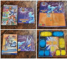 Guida+tavola PLANCIA gioco INVIZIMALS🐉carte collezzionabili SFIDE OCCULTE nuove