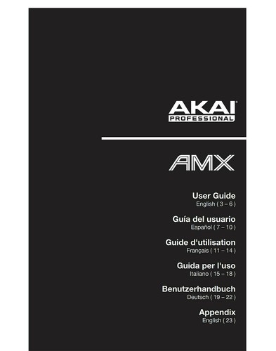 Akai amx controller owners - controller,