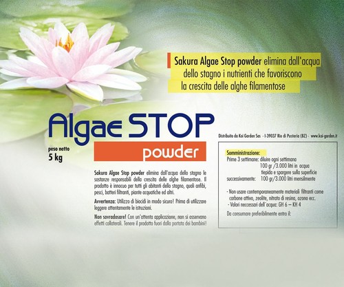 Antialghe laghetto sakura - laghetto,