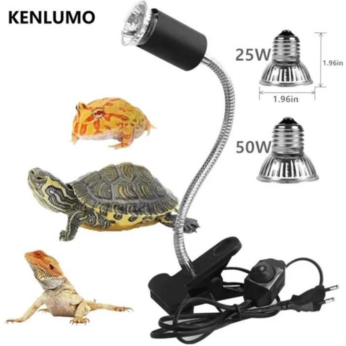 Lampada per tartaruga