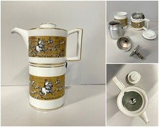 MACCHINETTA CAFFE VINTAGE da 2-6 CERAMICA MOKA BP&F Ballarini Rivarolo Montovano