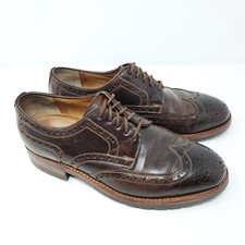 Heinrich Dinkelacker 8031 London Full-Brogue Derby Mocca Hillbilly (EU 41 UK 7)