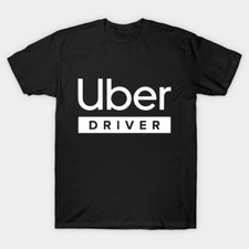 T-shirt Uber driver S-5XL spedizione veloce