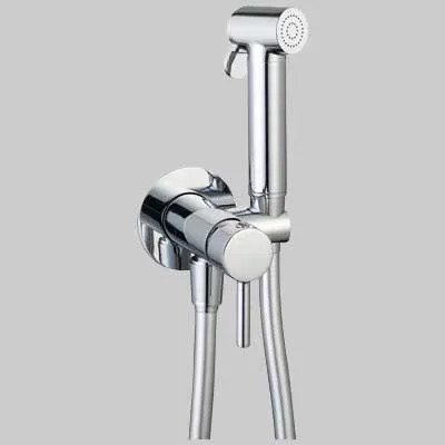 Round shut off shower - shut-off, with