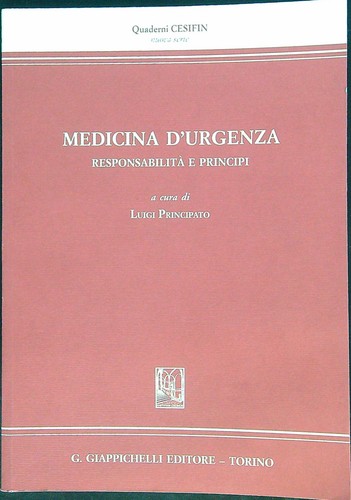 Medicina urgenza principato - medicina,