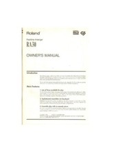 Roland Ra-30 Manuale Di