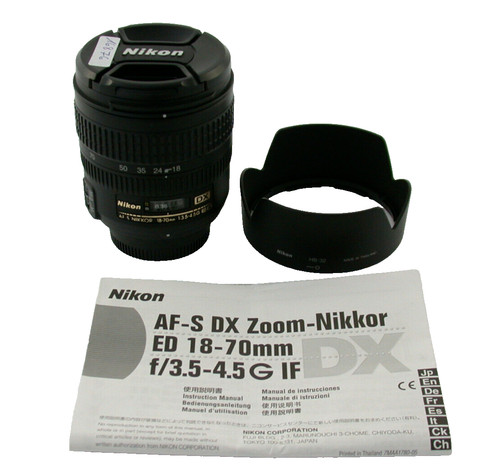 Nikon nikkor 70 18 - nikon,