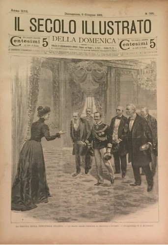 Secolo illustrato 1901 savoia - illustrato,