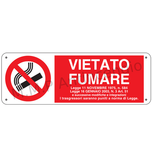 Cartello segnaletico vietato - segnaletico,
