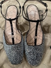 Gucci Glitter Double G GG logo