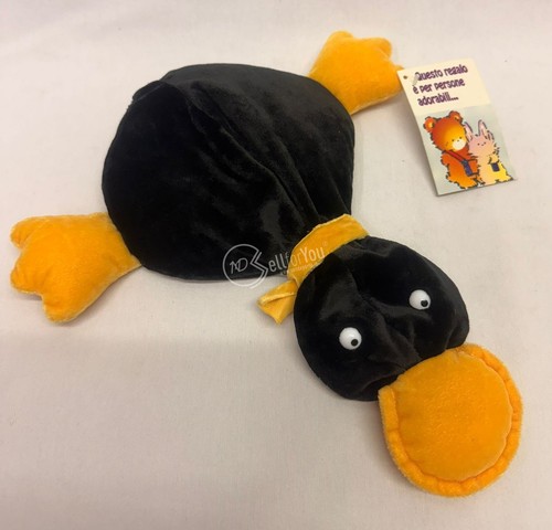 Peluche pupazzo papera nera