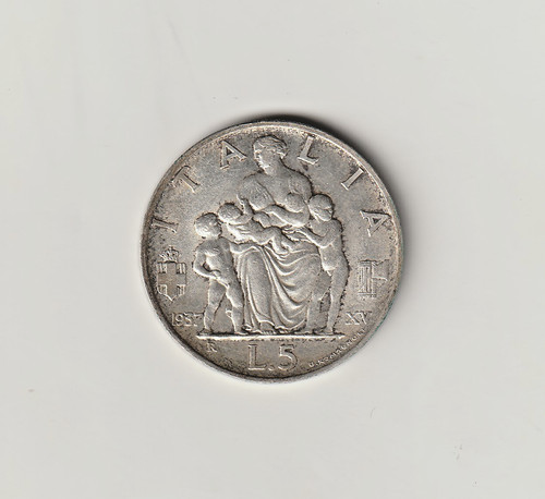 Regno lire 1937 famiglia - 1937,