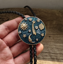 Cravatta Bolo Celeste: Sole