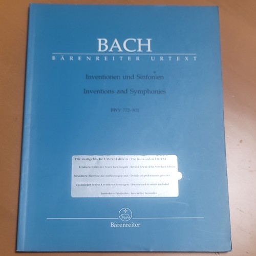 Bach inventions - j.s.,