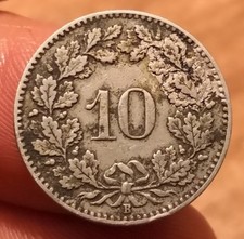 Coin 10 Rappen 1914