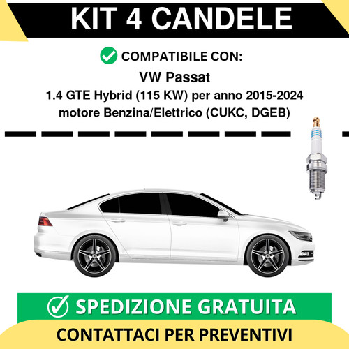 Kit candele per passat - kit,