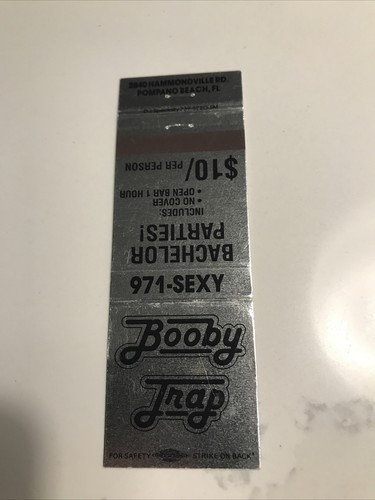 Booby trap bar bachelor - booby,
