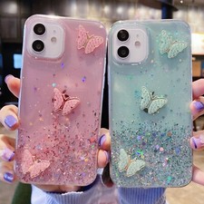 Custodia stella glitter
