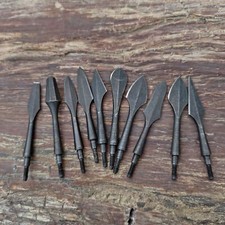 Punta di freccia tiro con l'arco retrò tradizionale punte da campo avvitare arco caccia tiro