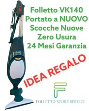 ASPIRAPOLVERE FOLLETTO VK140 PORTATO A NUOVO [SCOCCHE NUOVE] ORIGINALE VORWERK