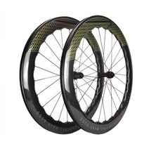 Set ruote bici da strada 700C 6560 profondità fibra di carbonio larghezza 28 mm clincher/tubeless 