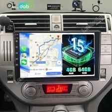 Autoradio 4G+64GB DAB+ Carplay per Ford Focus C-Max Kuga Android 15.0 GPS fotocamera