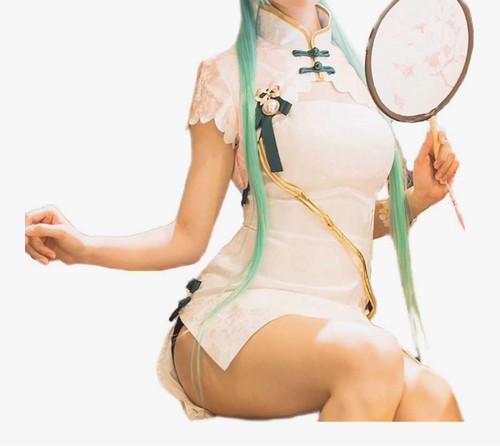 Costume cosplay figura hatsune - costume,