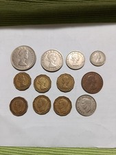 Monete Elisabetta II' e Giorgio VI 