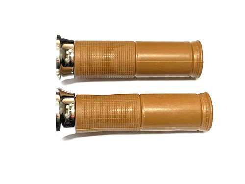 Coppia manopole marroni vespa - coppia,