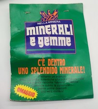 LOTTO BUSTINE ORIGINALI MINERALI E FOSSILI ANNI '70  ► LEGGI◄