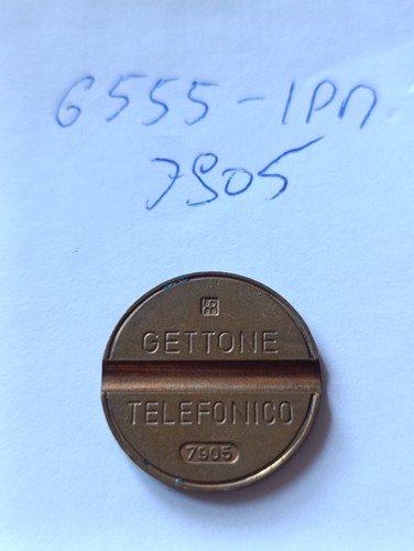 Gettone telefonico 7905 ipm - telefonico,