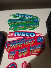 2 ADESIVI GRANDE FORMATO IVECO CHAMPIONS OF THE ROAD