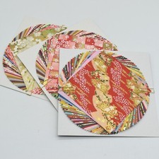Confezione Carta Origami Yuzen Washi Finest Giapponese - Assortimento 40 Fogli - 10cm