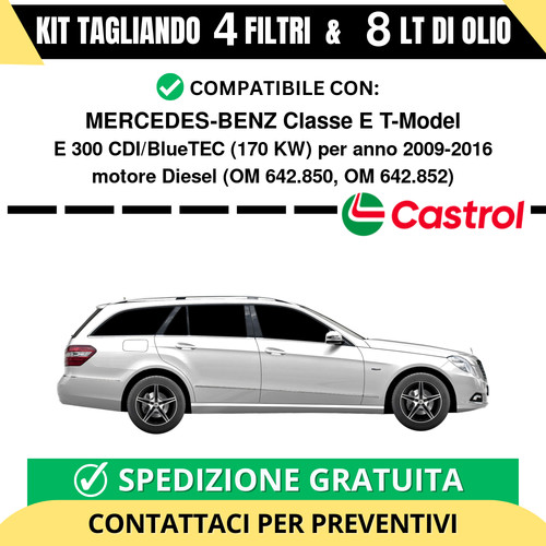 Tagliando per mercedes benz - tagliando,