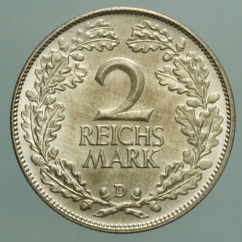 Germania weimar mark 1925 - mark, d