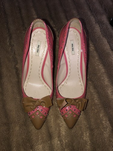 Scarpe miu pink brown - scarpe, pink/brown