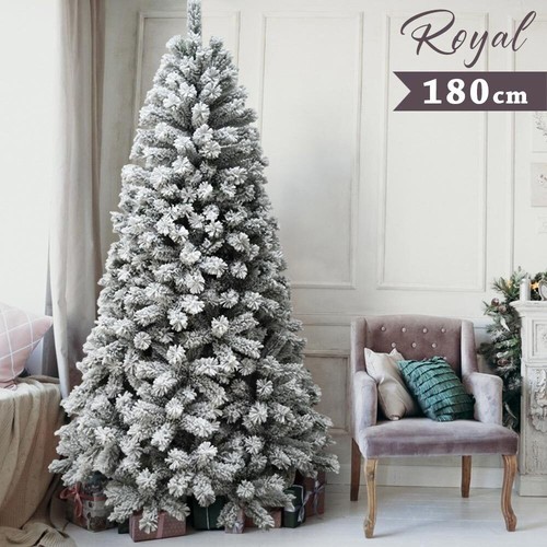 Albero natale innevato - natale,