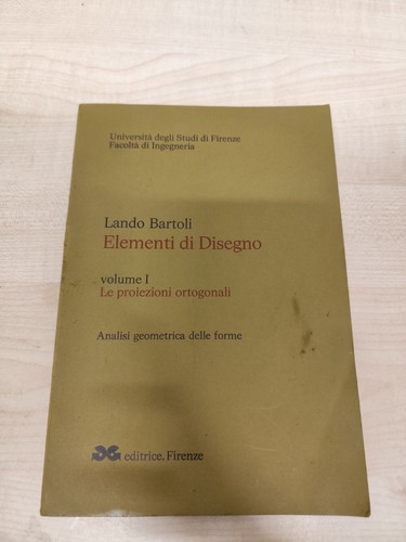 Libro elementi disegno i - elementi, 1