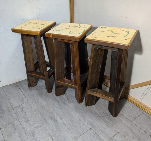 Vintage set sgabelli da - di, 3