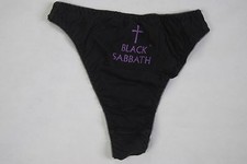 Black Sabbath Logo Thong