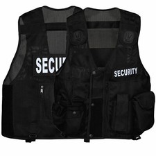 Gilet tattico nero di
