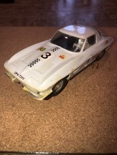 Slot car vintage Revell bianca