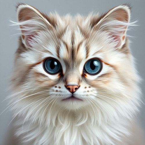 Borsa gatto persiano cincillà