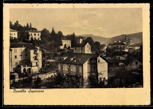 Cartolina busalla superiore - cartolina,