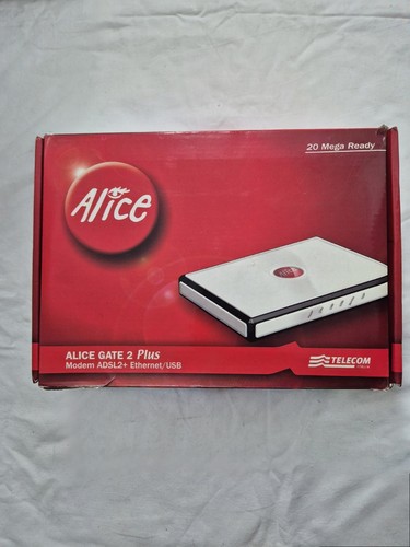 Router telecom alice - telecom, 2