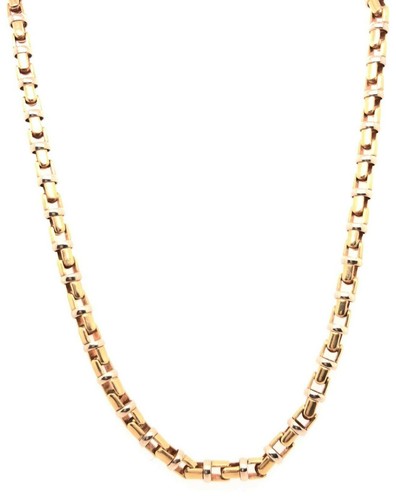 Karat yellow and white - 14, gold